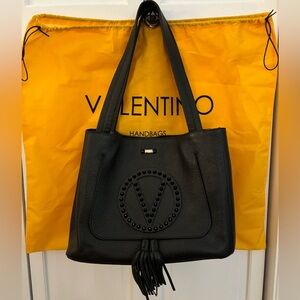 Valentino Estelle Rock Leather Tote and Dust Bag